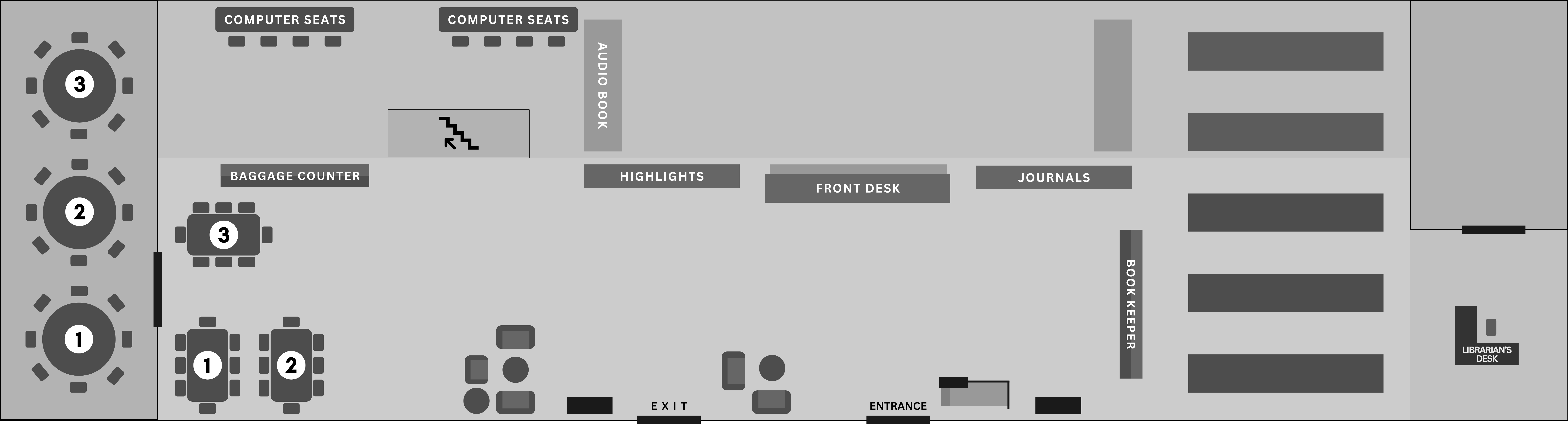 Library Floor Plan